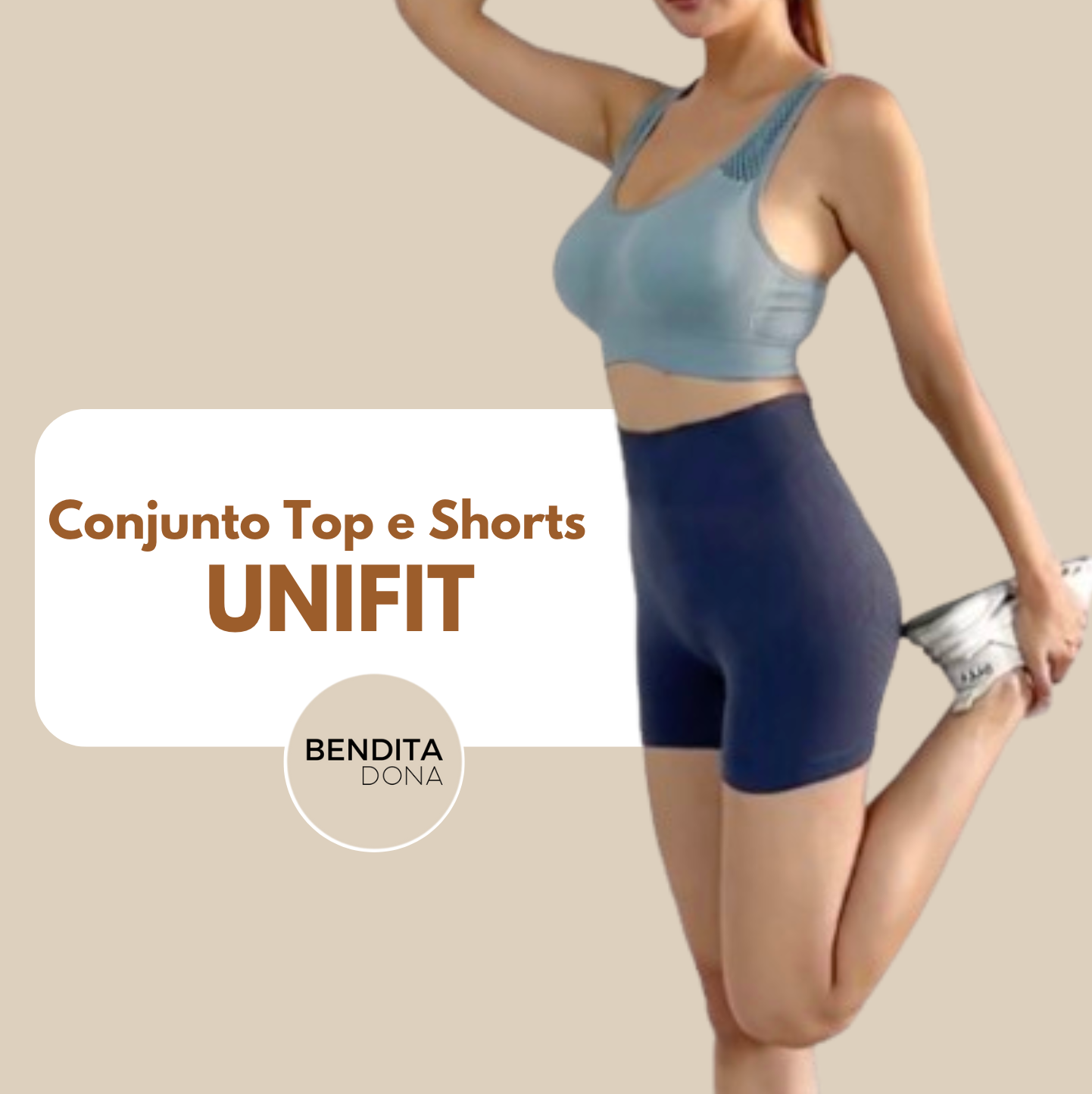 Conjunto Top e Shorts - UniFit